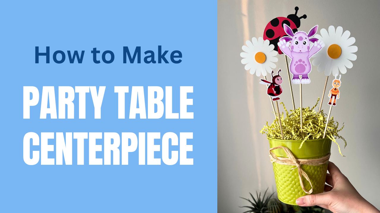 Easy Party Table Centerpiece DIY | Dollar Tree Decor Idea